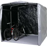 Mendler Fahrradgarage HWC-N61 201 x 201 x 201 cm silber
