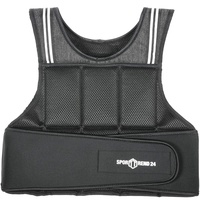 Sporttrend 24® Gewichtsweste mit herausnehmbaren Gewichten Größenwahl | Trainingsweste Fitnessweste Sportweste Weighted Vest Laufweste Fitness Weste für Klimmzüge Liegestütze Kniebeuge Laufen