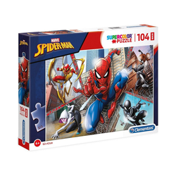 Clementoni® Puzzle Puzzle 104 Teile Maxi - Spiderman, Puzzleteile