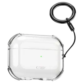 TECH-PROTECT Bounce Schutzhülle für AirPods Pro 3 mit Schlüsselanhänger Transparent
