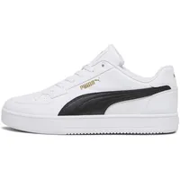 Unisex Sneaker, Caven 2.0 Sneakers, Puma White-Puma Black-Gold, 36