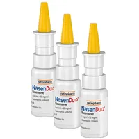 Duo Nasenspray ratio Dreierset 3X10 ml