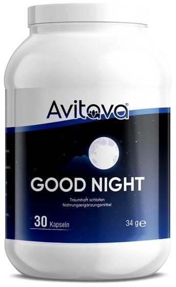 Avitava® Good Night - die perfekte Einschlafhilfe Kapseln 30 St