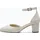 Marco Tozzi Damen Pumps weiches Feel Me Fußbett weiches Innenfutter Vegan Trendy, beige (Cream), 40 EU