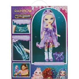 Rainbow High Rainbow Shimmers with Slime 28 cm Puppe (Violet)