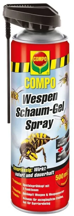 Compo Wespenspray COMPO Wespen Schaum-Gel Spray - 500 ml weiß