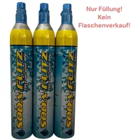 Quooker Zylinder Tauschbox 3Stück Co2 Kohlensäure Bonuskarte 11 Füllung Gratis