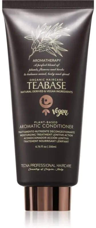 Tecna Teabase Aromatic Conditioner Conditioner für glänzendes und geschmeidiges Haar 200 ml