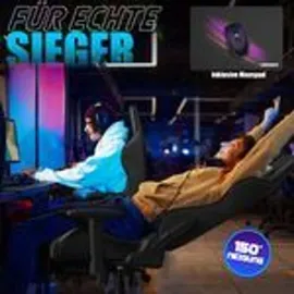 Kesser Gamingstuhl Kunstleder Grau/Schwarz