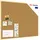 ALLboards Pinnwand mit Holzrahmen 100 x 80 cm Kork