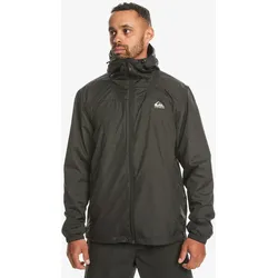 Outdoorjacke QUIKSILVER "Overcast", Herren, Gr. XXL, schwarz, 100% Polyester, Jacken