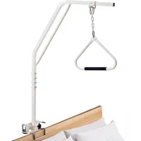 Vevor Bettgalgen 840x210x1550 mm, Bettaufrichter mit Klemmen & Metallkette, bis 113 kg, Aufstehhilfe für ältere & bettlägerige Menschen, ideal für häusliche Pflege, Krankenhäuser, Pflegeheime