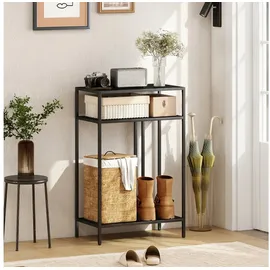 Homcom Konsolentisch 55x30x85 cm Schwarz
