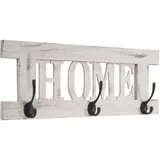 MCW Wandgarderobe MCW-C60 Home, Garderobe Garderobenpaneel, Shabby-Look Vintage 55x21cm ~ weiß,