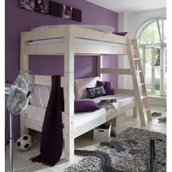 Tobykids Etagenbett 90x200cm inkl. zwei Rollroste und kleiner Absturzsicherung, VERSANDKOSTENFREI