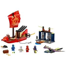 LEGO Ninjago Flug mit dem Ninja-Flugsegler 71749