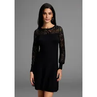 MELROSE Strickkleid Mini Schwarz 38