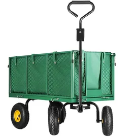 SPRINGOS Bollerwagen Handwagen grün