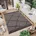 Teppich CARPET CITY anthrazit B 160cm H 5mm L 230cm Polypropylen PP Teppiche Teppich