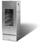 SMOKI Räuchertechnik EINKAMMER Räucherofen 100x39x33cm mit Scheibe aus aluminiertem Stahl, 10121