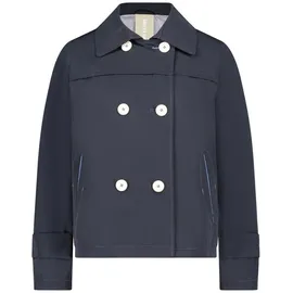 Amber & June Jacke mit Ärmelriegeln, Marine, 46