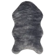 Dreams Fellteppich DREAMS "Schaffell", grau, B:70cm H:20mm L:120cm, Polyacryl, Polyester, Teppiche, Fellteppich, Kunstfell, waschbar, weich & kuschelig, auch ideal als Bettvorleger