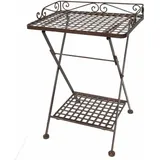 Ambiente Haus Beistelltisch Antik II, antikbraun braun