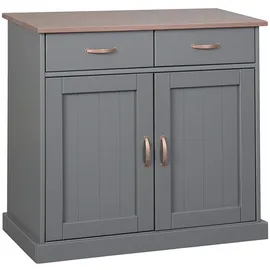 Interlink Luzerna 90 x 86 x 45 cm Grau/Braun