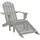 vidaXL Adirondack-Gartenstuhl 2-tlg. grau
