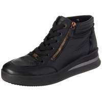 Ara Shoes ARA Damen Lazio Mid-Cut Sneaker, SCHWARZ, 39 EU