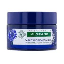 KLORANE Bain d’Hydratation Nuit au Bleuet BIO Crème Pour La Peau 50 ml