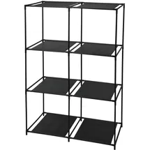 well home mobiliario & decoración Modulares Regal 59,5 x 30 x 88 cm Grau