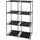 well home mobiliario & decoración Modulares Regal 59,5 x 30 x 88 cm Grau