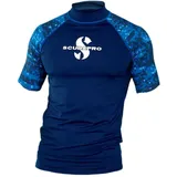 Scubapro Upf 50 Rash Guard Kurzarm-rashguard - Aegean - S