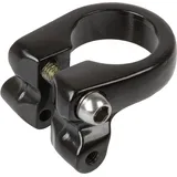 M-Wave Sattelklemme Alu 31.8mm mit Gepäckträgeraufnahme schwarz