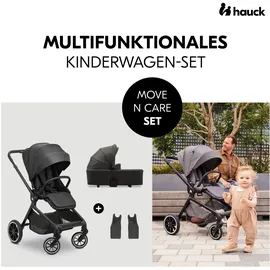 hauck Move N Care Set Multifunktionales Kinderwagen-Set, Farbe: Black