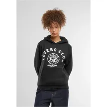 miss tee Hoodie Fluffy Hoody Schwarz 3XL