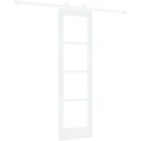 Maison Exclusive - Schiebetür Orkdal Weiß 61 X 198,5 Cm Massivhol