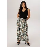 aniston plus Jerseykleid 2-in-1-Optik bunt 52