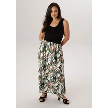 aniston plus Jerseykleid 2-in-1-Optik bunt 52