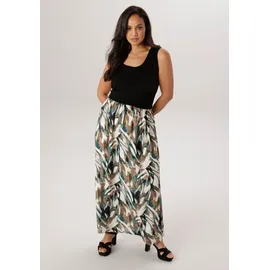 aniston plus Jerseykleid 2-in-1-Optik bunt 52
