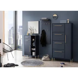 Schildmeyer Garderobenpaneel Kent 50 x 120,6 x 19,9 cm Dunkelblau
