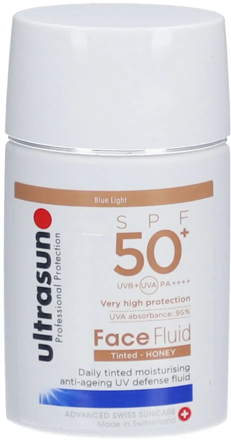 ultrasun Getöntes Gesichtsfluid Honey Spf50+