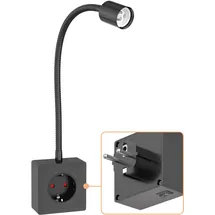 ledscom.de LESCH (GU10) schwarz