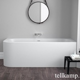 Tellkamp Thela Eck-Badewanne mit Verkleidung, 0100-247-00-A/CRWM,