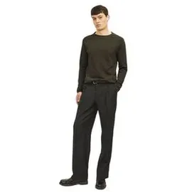 JACK & JONES Hill Knit Crew Pullover Olive Night L