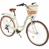 Damenfahrrad Davi Ella 28", 7 Gänge, 160-185 cm, Kaffeebraun