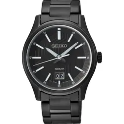 Seiko Sport Quarz 3 Zeiger SUR515P1 - schwarz