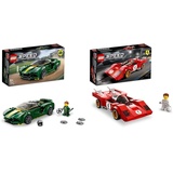 Lego Speed Champions 2er Set:1970 Ferrari 512 M 76906 + Lotus Evija 76907
