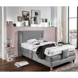 Westfalia Schlafkomfort Boxbett 134 x 214 cm Grau